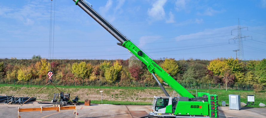 Sennebogen expands crane range with the introduction of the 80 t telescopic crawler crane 683 E