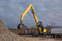 New Cat MH3050 Material Handler offers high-level performance, reliability, and enhanced cab comfort