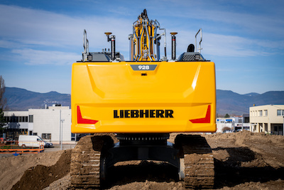 Liebherr și Leica Geosystems extind sistemele semi-automate de control pe excavatoare