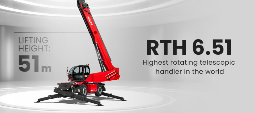 Magni TH sets world record for lifting height with RTH 6.51 model