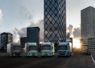 Camioane electrice actualizate Volvo FL și FE, pentru transporturi cu zero emisii