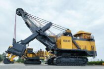 XCMG Machinery launched super 35m³ electric shovel excavator for open pit mining