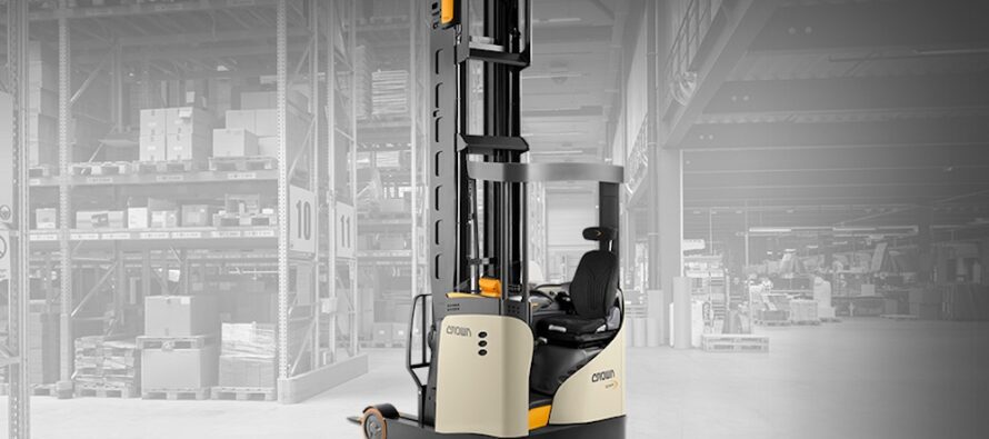 Crown’s new reach truck generation offers productivity-boosting mast stability