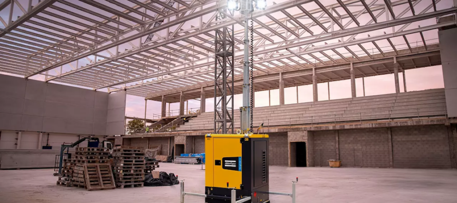 New hybrid HiLight BI+ 4 light tower from Atlas Copco improves energy efficiency and operational productivity