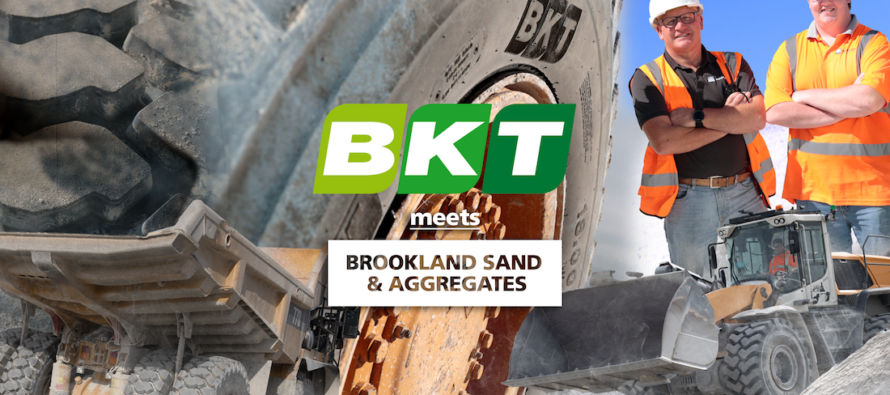 Compania Brookland Sand & Aggregates Ltd se bazează pe calitățile superioare ale anvelopelor BKT