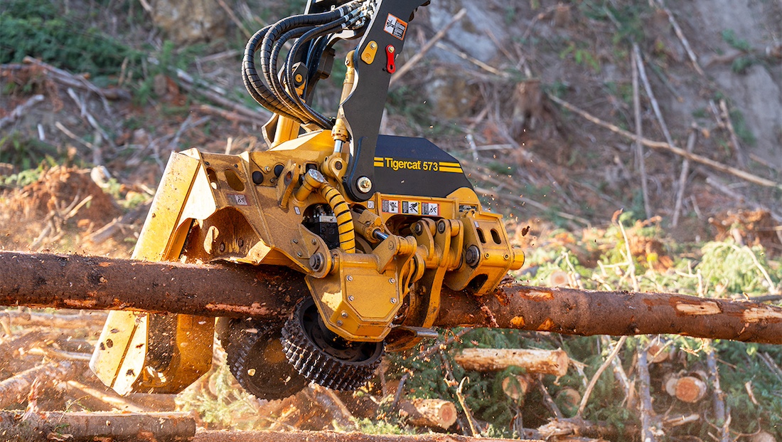 Tigercat adds fifth model to harvesting head line-up - M. Equipment ...