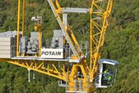 Manitowoc has introduced two new Potain luffing jib cranes