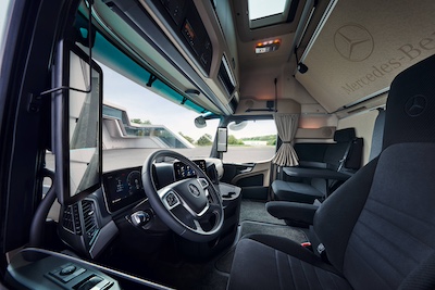 Noul camion Actros L: ProCabin, aerodinamică și sisteme de asistență optimizate 