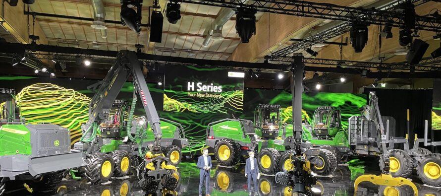 New large-size class H Series forest machines – a new standard for logging