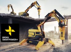 Brokk revolutionizes demolition technology with SmartPower+ generation