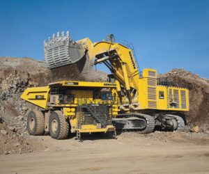 Komatsu și SMS Equipment anunță noul excavator hidraulic minier PC9000