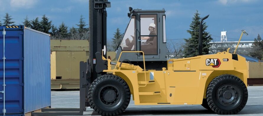 Cat Lift Trucks introduces 18 to 23-tonne diesel range