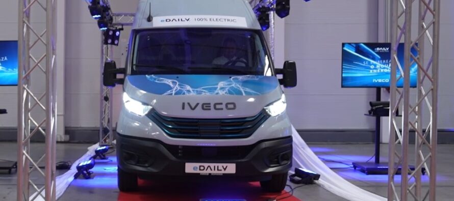 IVECO lansează în România eDaily, platforma electrică pentru autoutilitare mici