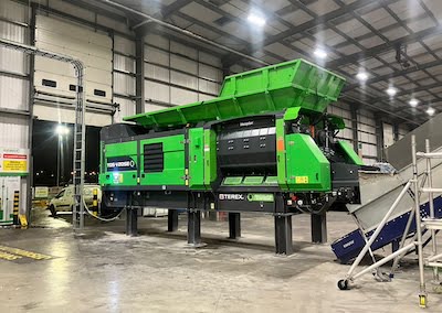 Terex Recycling Systems introduce tocatorul electric TDS-V20SE