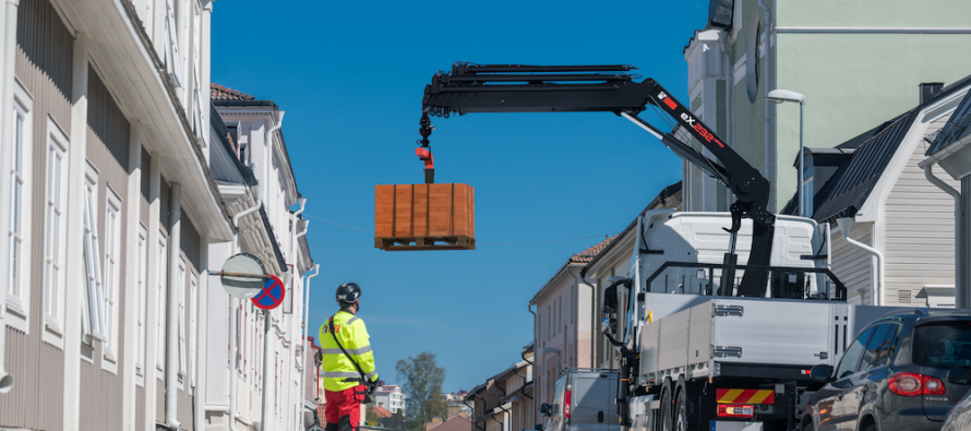 Hiab launches the HIAB eX.HIPRO crane