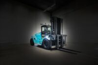 The Konecranes E-VER electric forklift just got bigger