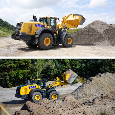 Komatsu prezintă încărcătoarele frontale WA475-11 și WA485-11 de generație nouă