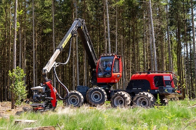 Komatsu Forest a îmbunătățit performanțele capului de recoltare C124