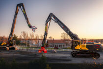 Volvo CE elevates demolition strength with improved High Reach excavators