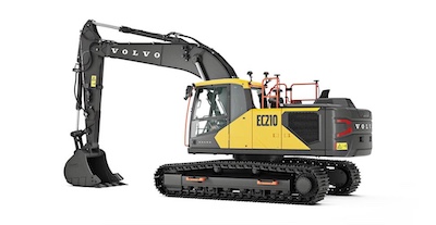 Noile excavatoare Volvo ECR145 și EC210