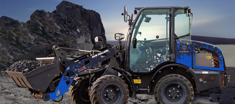 New Holland wins GOOD DESIGN award for advanced electric compact wheel loader