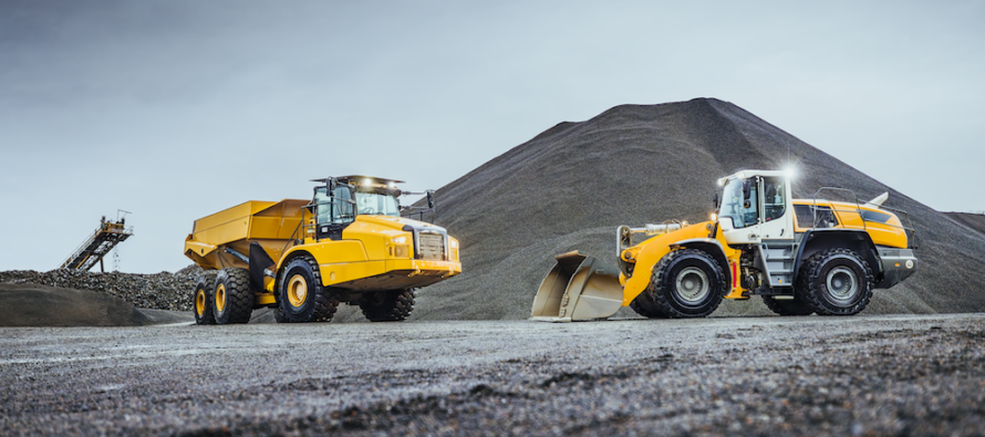 A new Michelin tire intended for loaders and articulated dump trucks