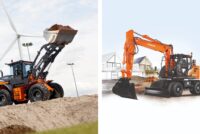 Hitachi aduce la Bauma 2025 popularele încărcătoare frontale ZW-7 și excavatoare pe roți ZXW-7