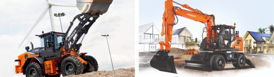 Hitachi aduce la Bauma 2025 popularele încărcătoare frontale ZW-7 și excavatoare pe roți ZXW-7