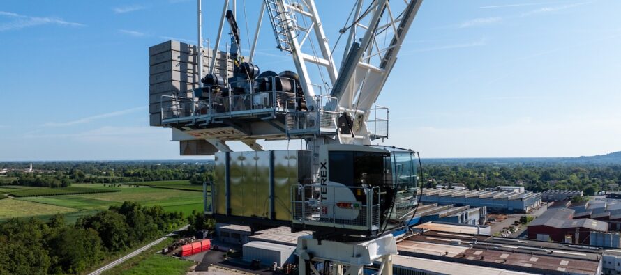 New Terex Tower Crane elevates excellence in the sky