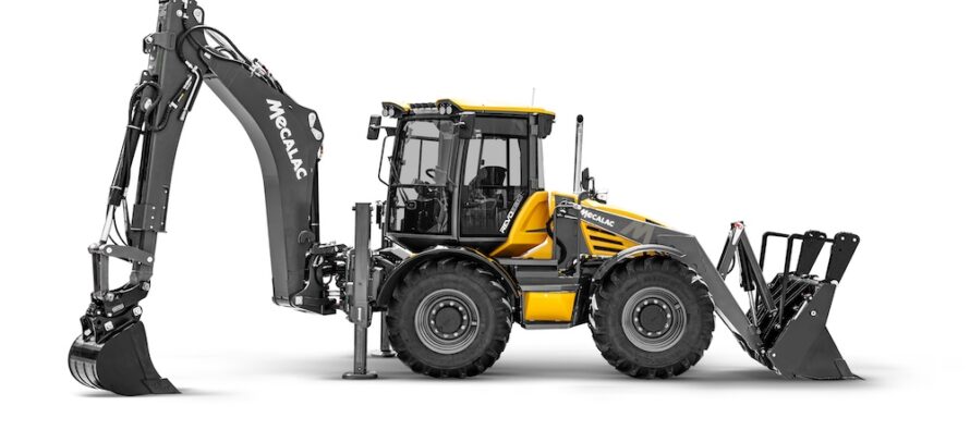 Mecalac lansează REVO990: primul buldoexcavator cu cabină rotativă din lume