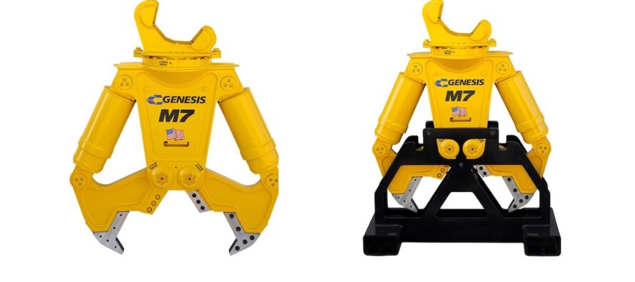 Genesis has introduced the M7 Concrete Cracker for demolition robot applications