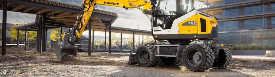 Excavatoarele pe roți Liebherr A 909 Compact și A 911 Compact își fac debutul la Bauma