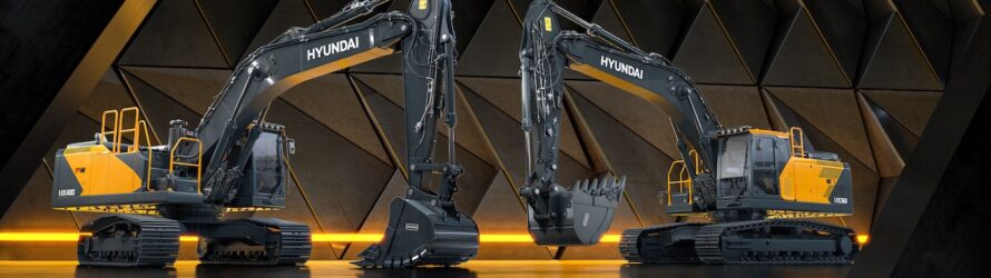 Noile HX360L și HX400L excelează în clasa excavatoarelor Hyundai Next Generation
