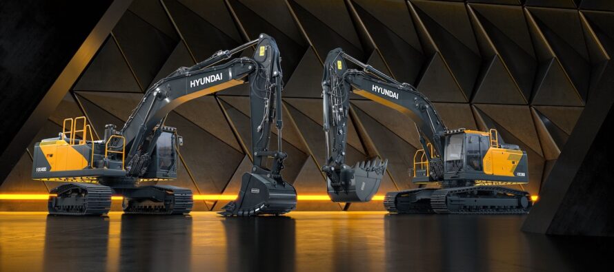 Noile HX360L și HX400L excelează în clasa excavatoarelor Hyundai Next Generation