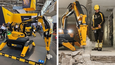 Brokk a lansat la Bauma 2025 robotul compact pentru demolări, Brokk 130⁺ 