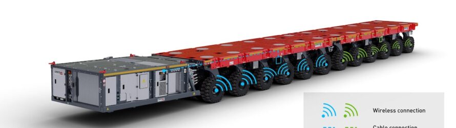 The TPMS tyre pressure monitoring system for Cometto SPMT