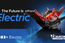 The future is electric with the new Finlay 883+ electric scalper