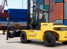 New Hyster battery electric empty container handler helps decarbonise fleets