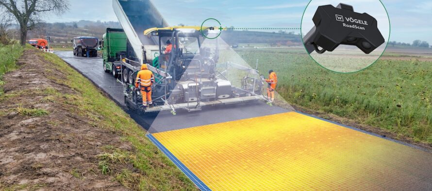 New automatic functions and digital construction site monitoring from Vögele