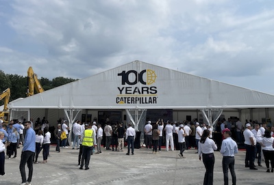 100 de ani de inovație Caterpillar celebrați în cadrul „Open Days” Bergerat Monnoyeur România