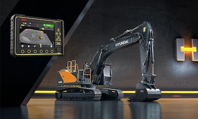 Hyundai CE și Leica Geosystems introduc un sistem de ghidare 3D pentru excavatoare