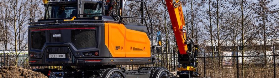 Dutch family company Staad has introduced its first 100% electric excavator at Bauma 2025: the STAAD 17W