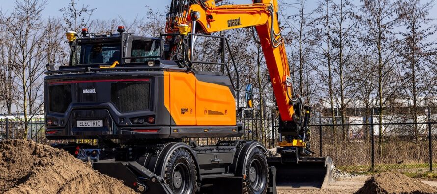 Dutch family company Staad has introduced its first 100% electric excavator at Bauma 2025: the STAAD 17W