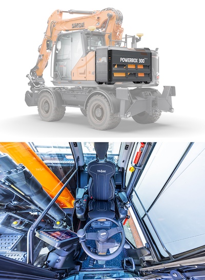Compania neerlandeză Staad a prezentat la Bauma 2025 primul său excavator 100% electric: STAAD 17W