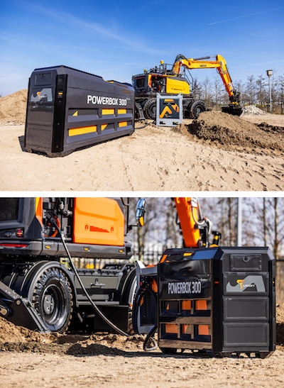 Compania neerlandeză Staad a prezentat la Bauma 2025 primul său excavator 100% electric: STAAD 17W