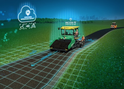 Noi funcții automate și de monitorizare digitală a șantierului de la Vögele