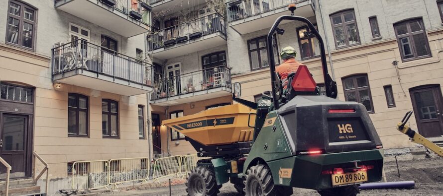 HG lansează dumperul 100% electric de 3 tone E3000, cu o autonomie de 12 ore
