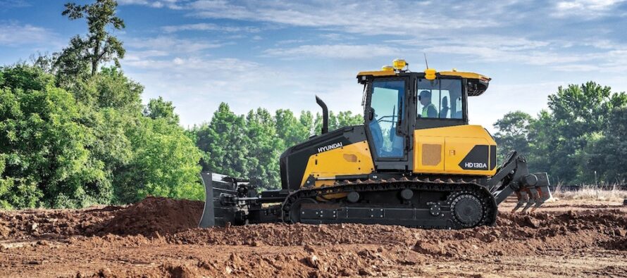 Trimble și Hyundai anunță o opțiune Trimble Ready pentru noua linie de buldozere HD130A