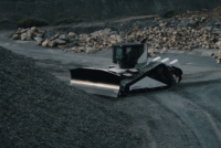 Startup-ul american Lumina a lansat prototipul de buldozer electric ML6 Moonlander
