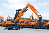 New DX270WMH-7 material handler from DEVELON